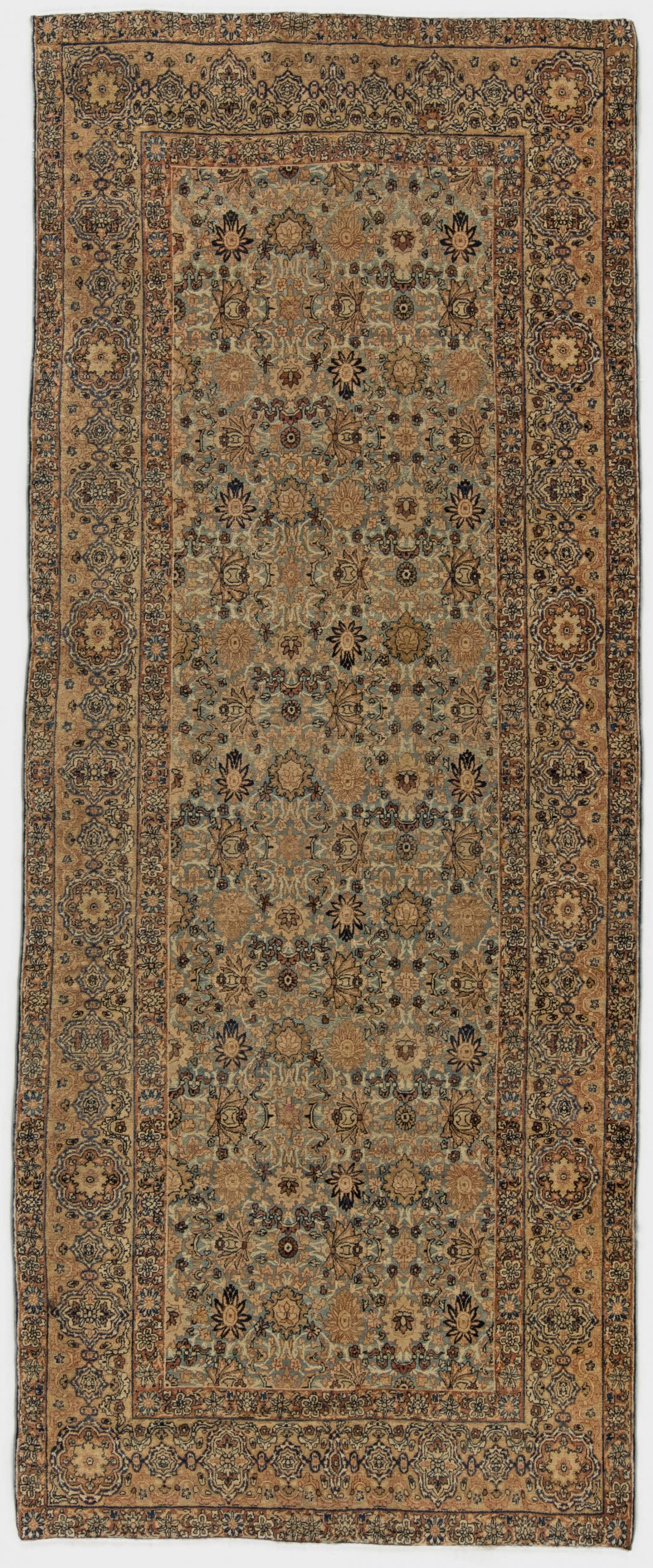 Fine Antique Persian Kirman Handwoven Wool Rug BB6269