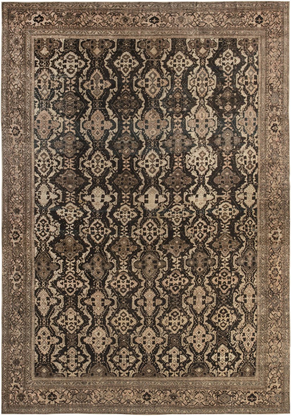 Oversized Antique Sultanabad Rug. BB6653