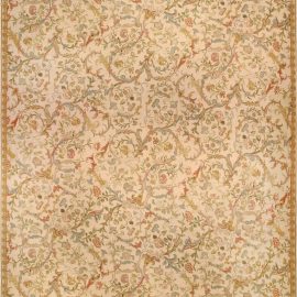 Antique English Needlework Carpet BB6748