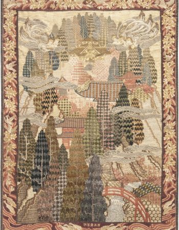 Moroccan Vintage Geometric Ivory Hand-Knotted Wool Rug BB6333 Moroccan Vintage Geometric Ivory Hand-Knotted Wool Rug BB6333