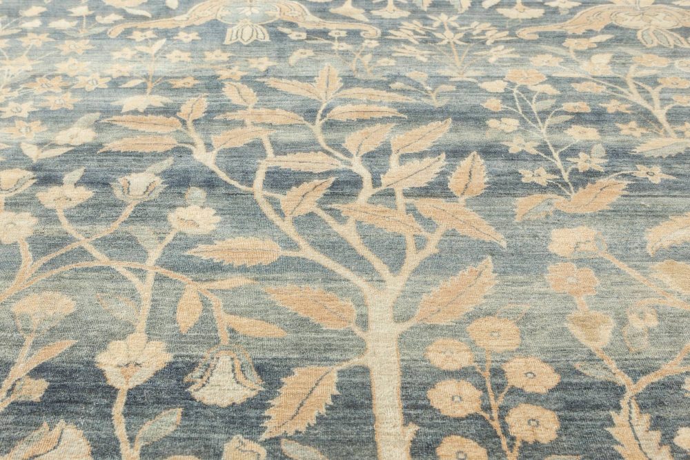 Vintage Persian Kirman Carpet BB6829