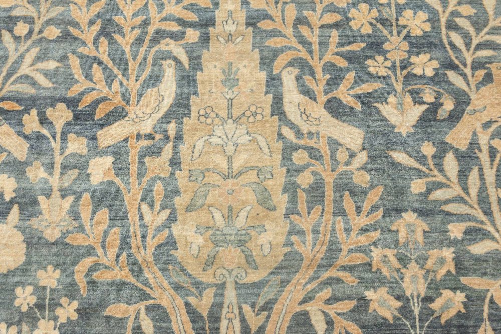 Vintage Persian Kirman Carpet BB6829