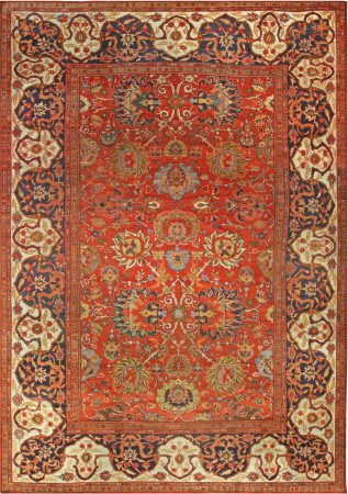 oriental rug in the kitchen