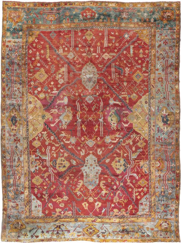 antique-carpets-turkish-oushak-red-geometric-19×15-bb6677