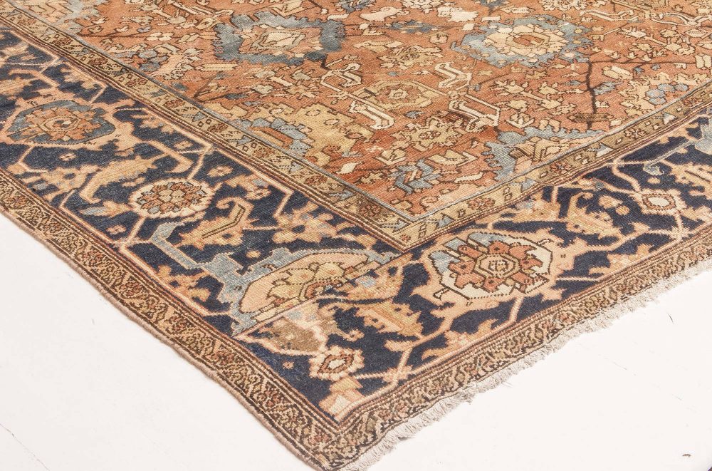 Antique Persian Heriz Rug BB6601