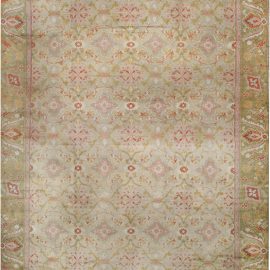Oversized Antique Turkish Oushak Rug BB6764