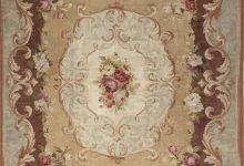 Antique French Aubusson <mark class='searchwp-highlight'>Floral</mark> Handwoven Wool Rug BB6646