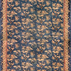 Vintage Oversized Hand-Knotted Rug BB6697