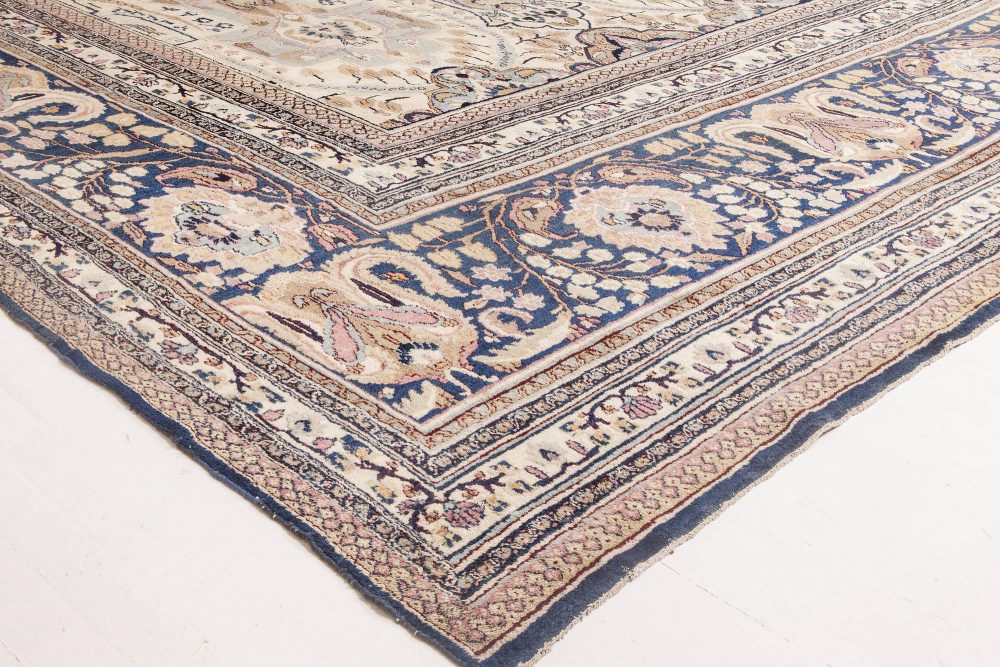 Antique Persian Khorassan Hand Knotted Wool Rug BB6588