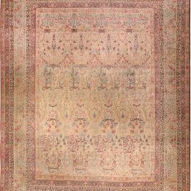 Oversized Vintage Persian Kirman Rug BB6769