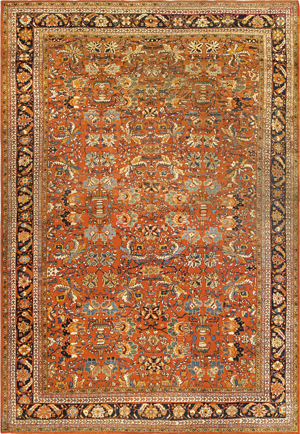 Vintage Persian Sultanabad Rug BB6762