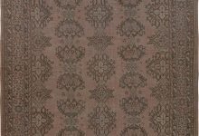 Early 20th Century Turkish Oushak Handmade Wool Rug BB6836