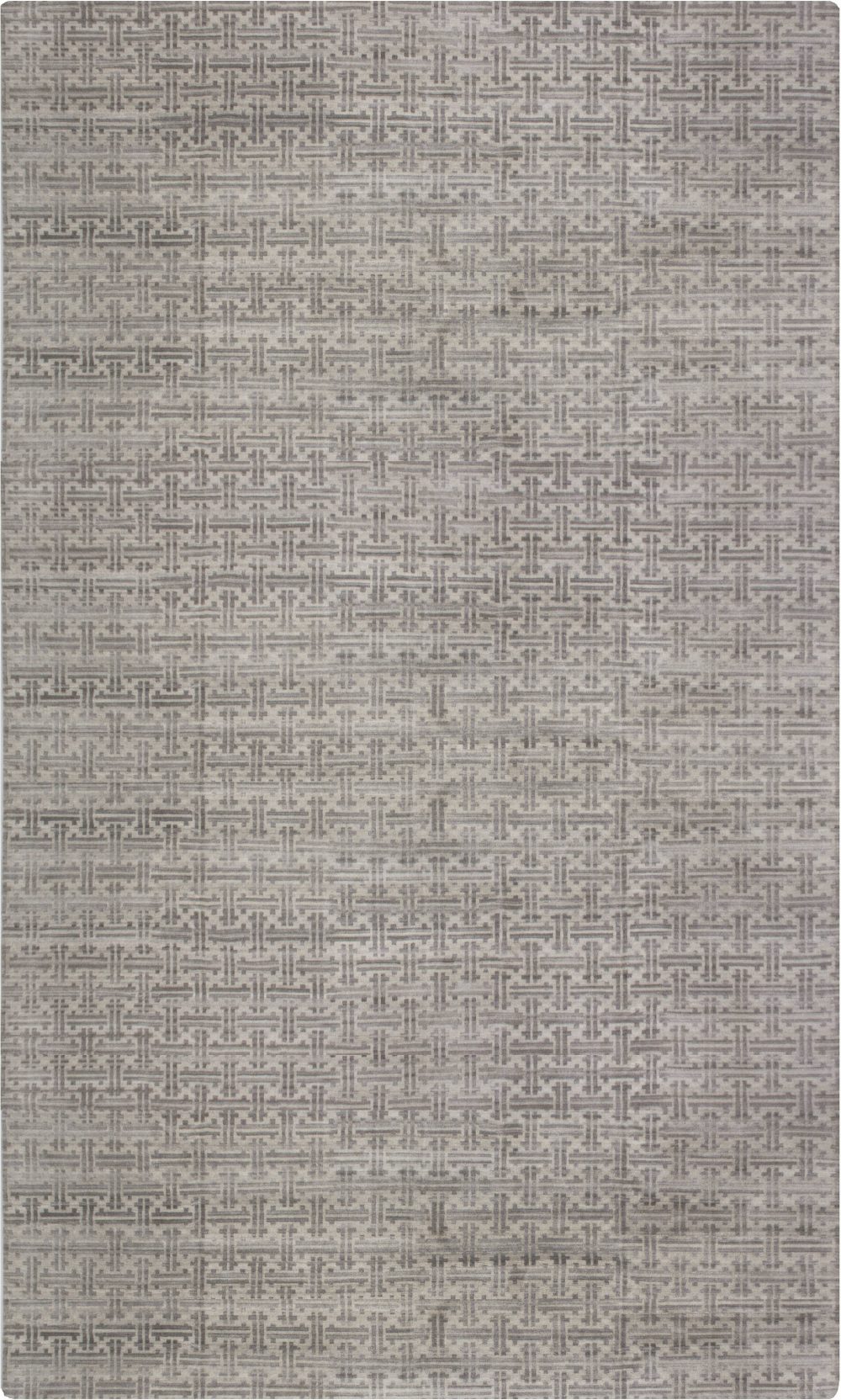 Over-sized Modern Terra Rug in Natural Wool N11757