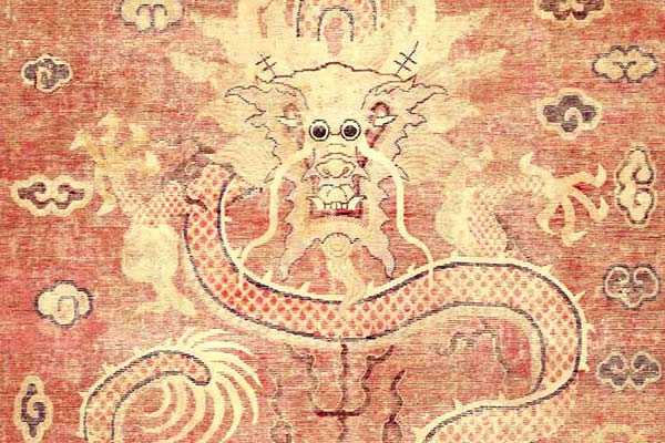 Dragons on Antique Chinese Rugs