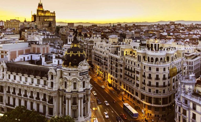 Antique Rugs in Madrid, Spain