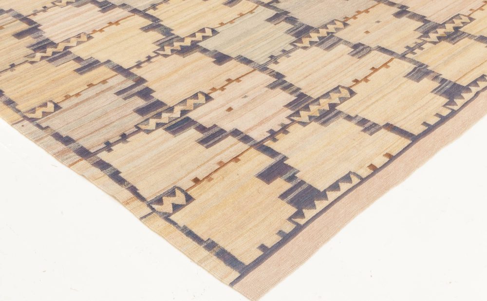 Swedish Design Flat Weave Rug N11774