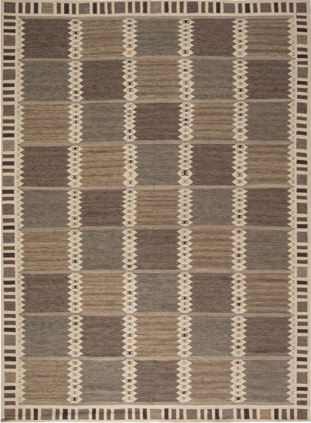 Swedish Design Flat Weave Rug N11775