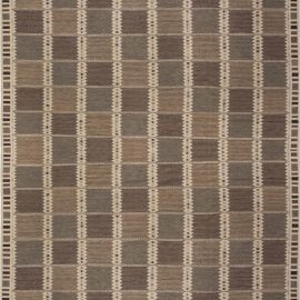 Over-sized  Swedish Design Flat Weave Rug N11767