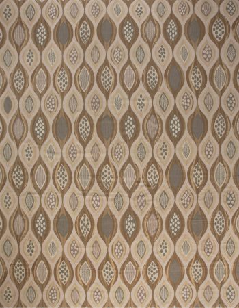 Contemporary Flatweave Solid Light Beige Wool Carpet “Alabaster” N12854 Contemporary Flatweave Solid Light Beige Wool Carpet “Alabaster” N12854