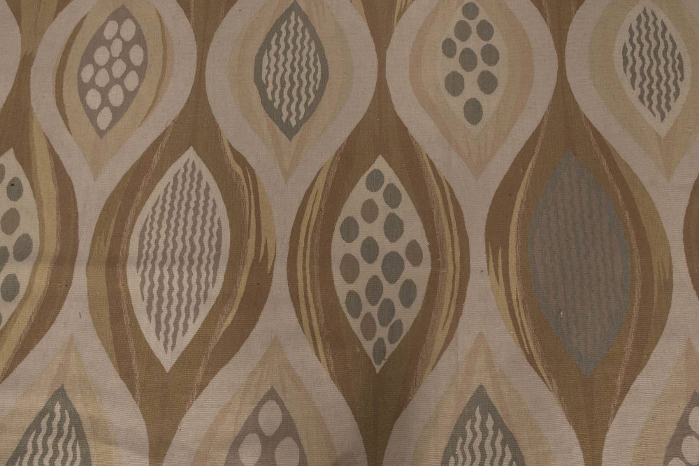 LARGE SWEDISH FLATWEAVE INSPIRED BY A “KARNFRUKT” TAPESTRY BY BARBRO NILLSON N11805