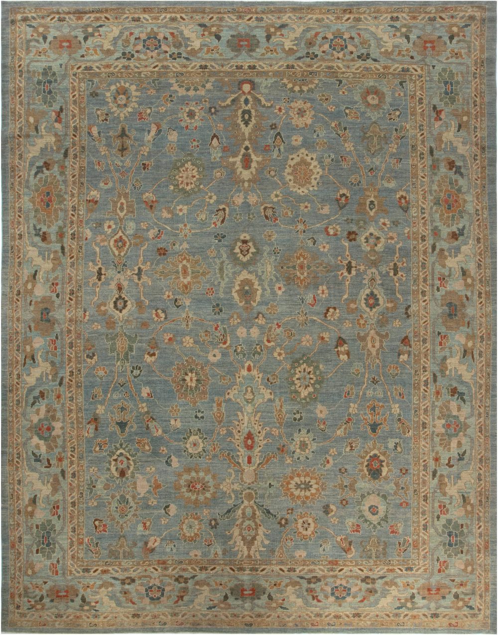 Traditional Sultabad Design Rug N11846