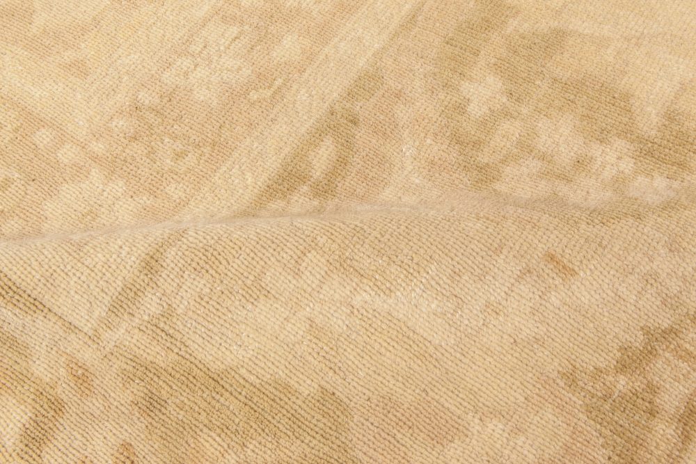 Doris Leslie Blau Collection Traditional Oriental Inspired Beige Wool Rug N11760