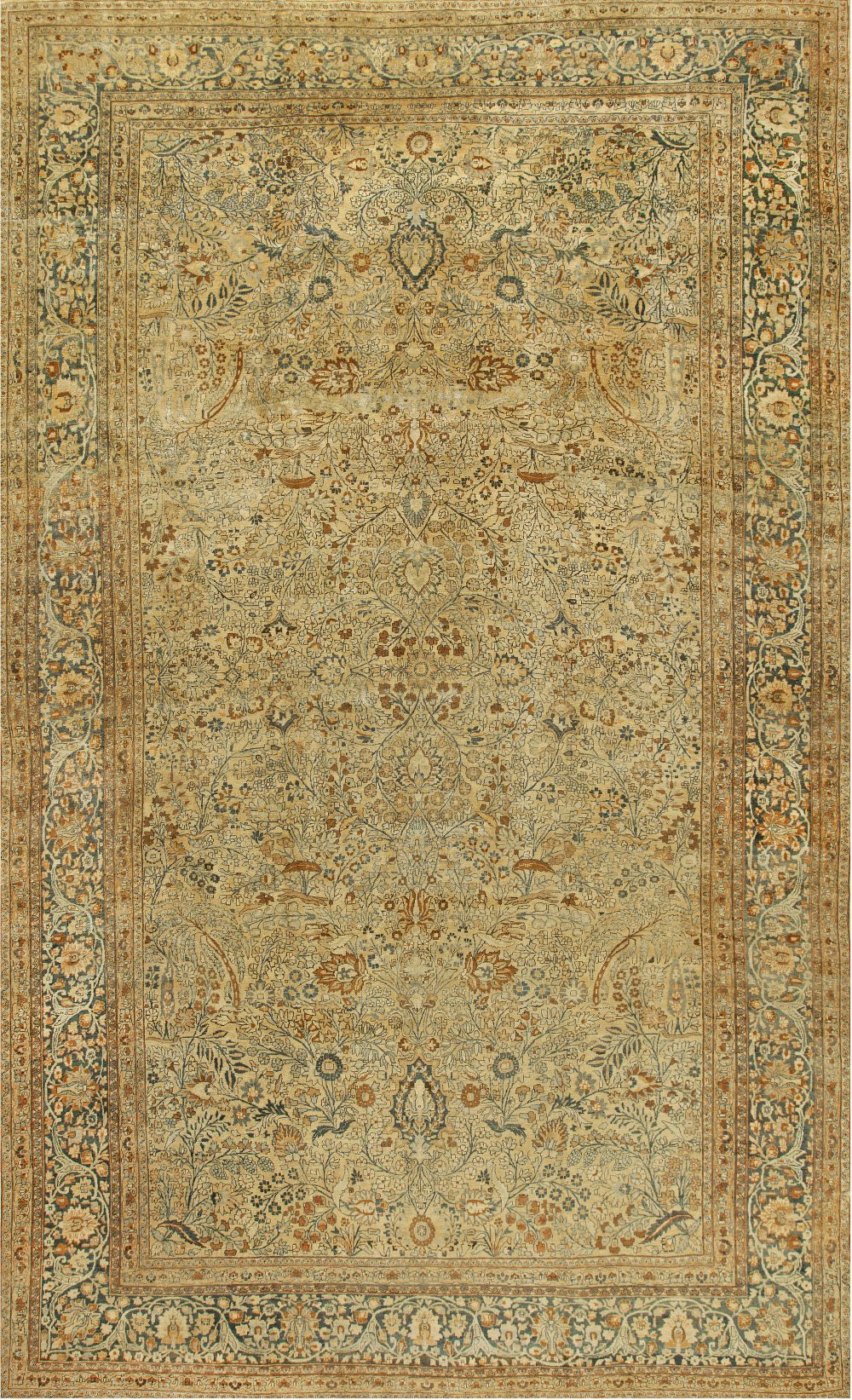 Authentic 19th Century Persian Khorassan Carpet BB6726