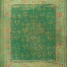 Vintage Hand-Knotted Rug BB6798