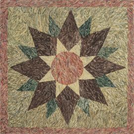 Vintage Hand-Knotted Carpet BB6625