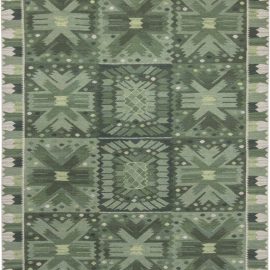 Vintage Hand-Knotted Carpet BB6655