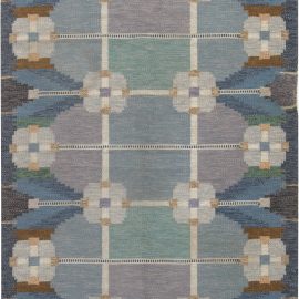 Vintage Hand-Knotted Rug BB6873