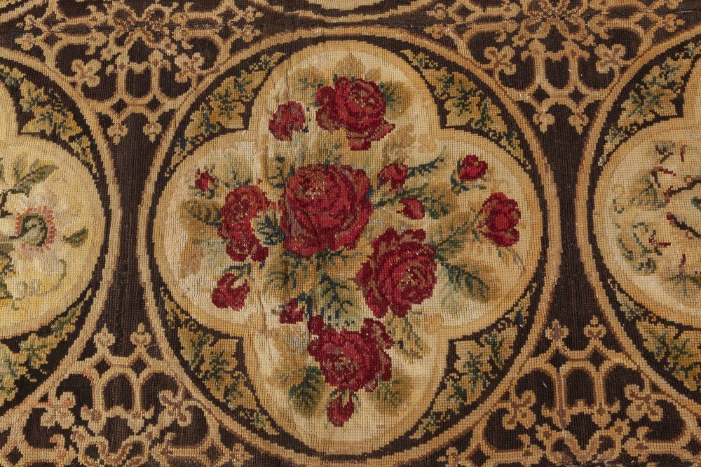 19th Century English Botanic Needlework (Size Adjusted) BB6916