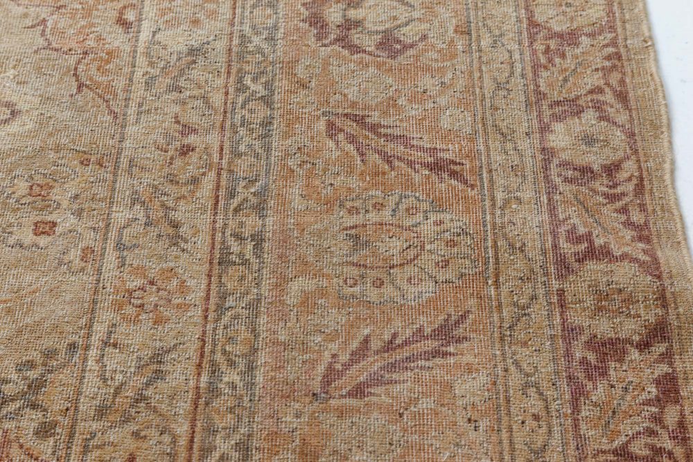 Authentic Early 20th Century Indian Handmade Wool Rug BB6910