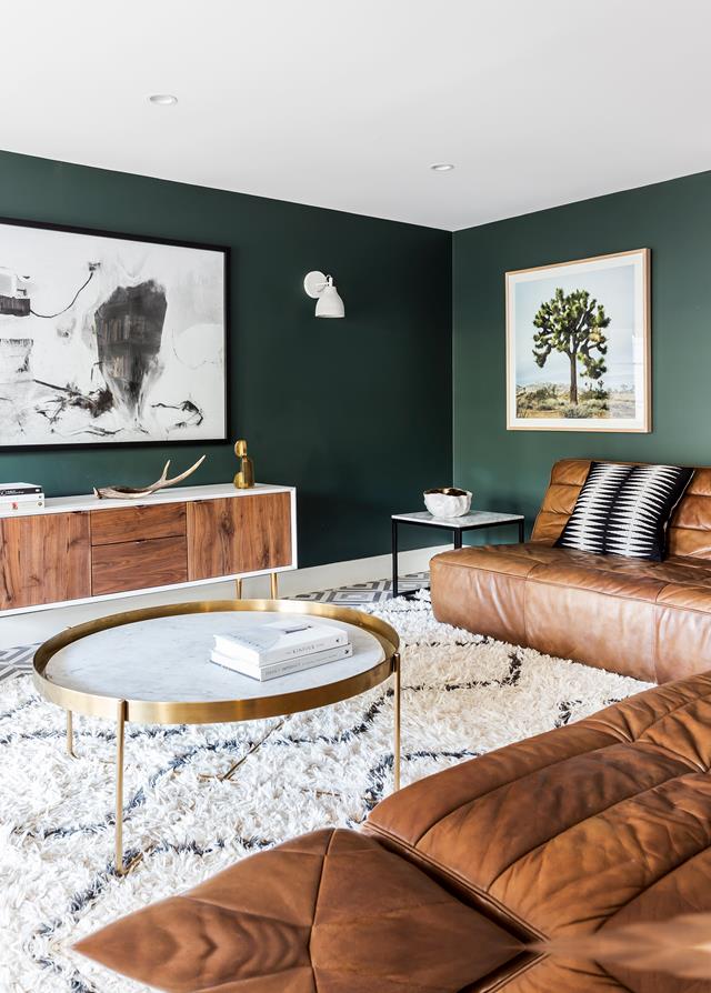 trendy color green interior decor (3)