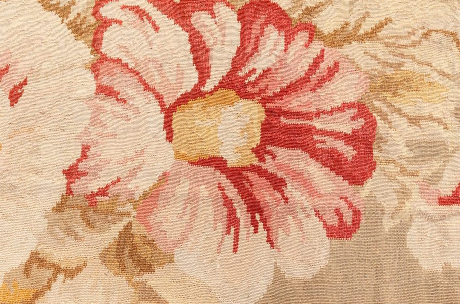 Doris Leslie Blau Collection Floral Bessarabian Style Handmade Wool Rug N11896