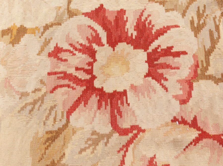 Doris Leslie Blau Collection Floral Bessarabian Style Handmade Wool Rug N11896