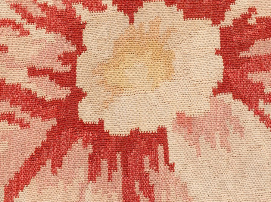 Doris Leslie Blau Collection Floral Bessarabian Style Handmade Wool Rug N11896