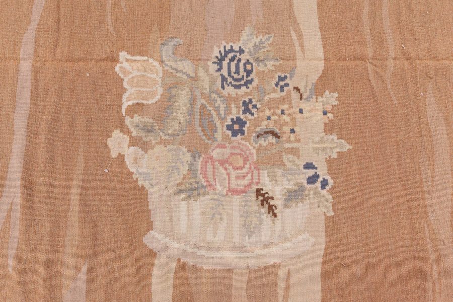 Doris Leslie Blau Collection Bessarabian Style Floral Handmade Wool Rug N11907