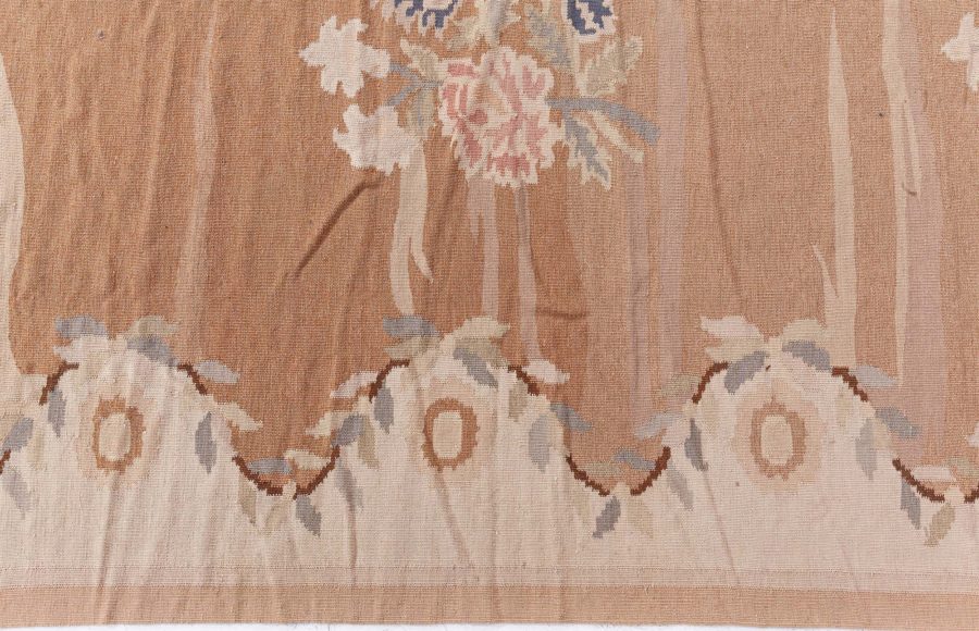 Doris Leslie Blau Collection Bessarabian Style Floral Handmade Wool Rug N11907