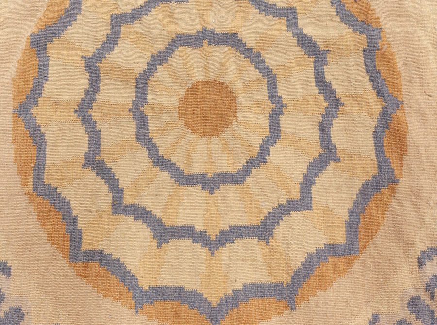 Doris Leslie Blau Collection Floral Bessarabian Design Handmade Wool Rug N11909