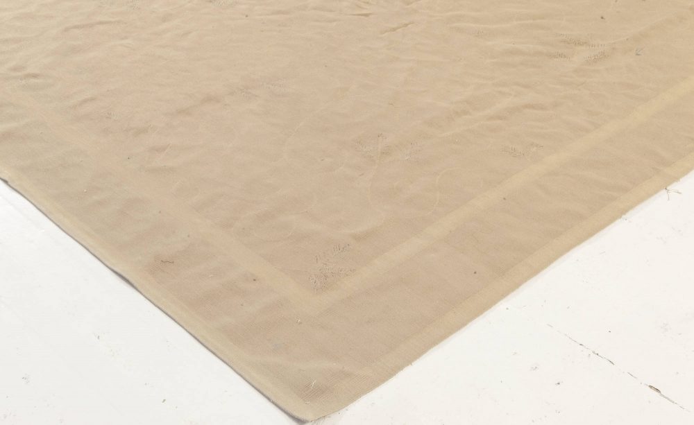 Doris Leslie Blau Collection Modern Aubusson Handmade Wool Rug by Eric Cohler N11918