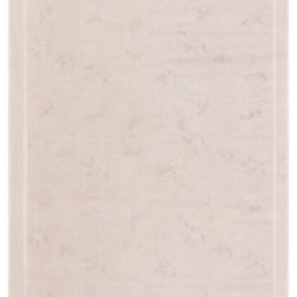 Traditional-Style Aubusson Floral Soft Beige Handmade Wool & Silk Rug “Tendril” Designed By Eric Cohler N11924