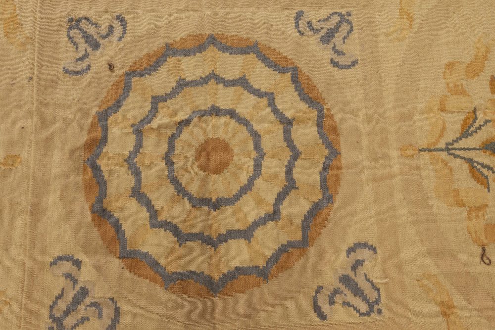 Doris Leslie Blau Collection Floral Bessarabian Design Handmade Wool Rug N11909