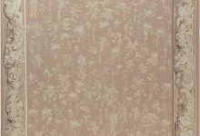 Doris Leslie Blau Collection One-of-a-Kind Bessarabian <mark class='searchwp-highlight'>Floral</mark> Design Brown Rug N11903