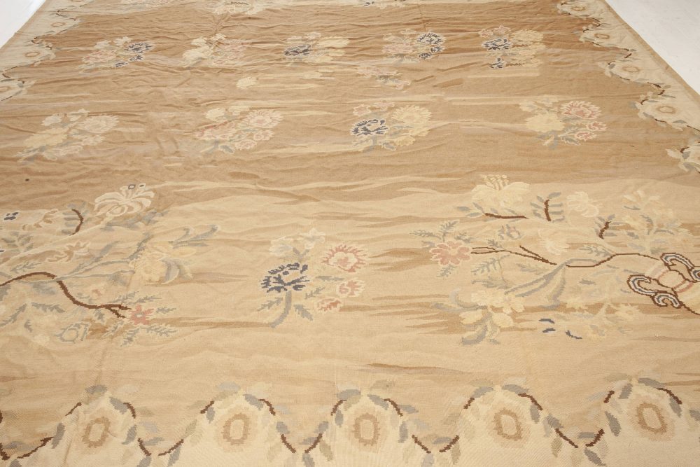 Doris Leslie Blau Collection Bessarabian Style Floral Handmade Wool Rug N11907