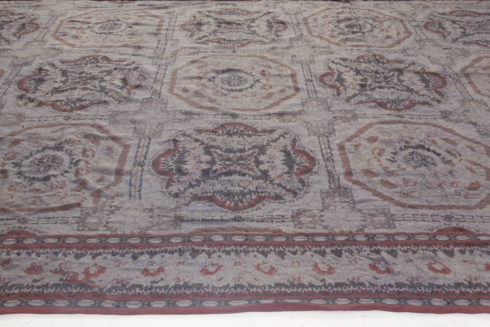 Doris Leslie Blau Collection Oversized Bessarabian Design Handmade Wool Rug N11897