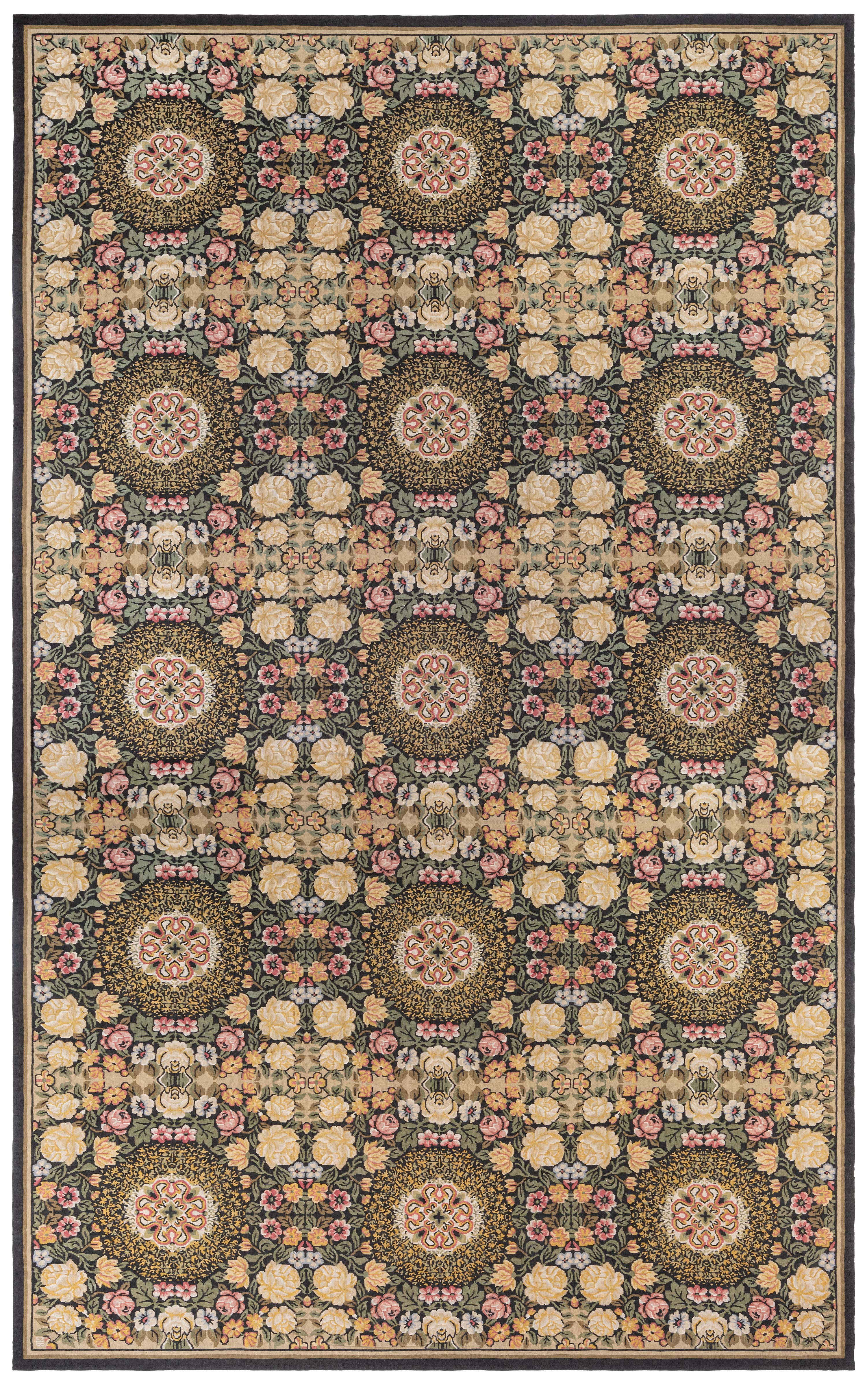 Flat Weave Wool Carpet Designed by/for Doris Leslie Blau Flat Weave Wool Carpet Designed by/for Doris Leslie Blau