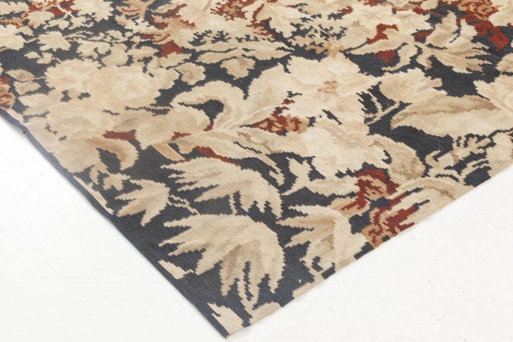 Doris Leslie Blau Collection Floral Bessarabian Design Handmade Wool Rug N11922