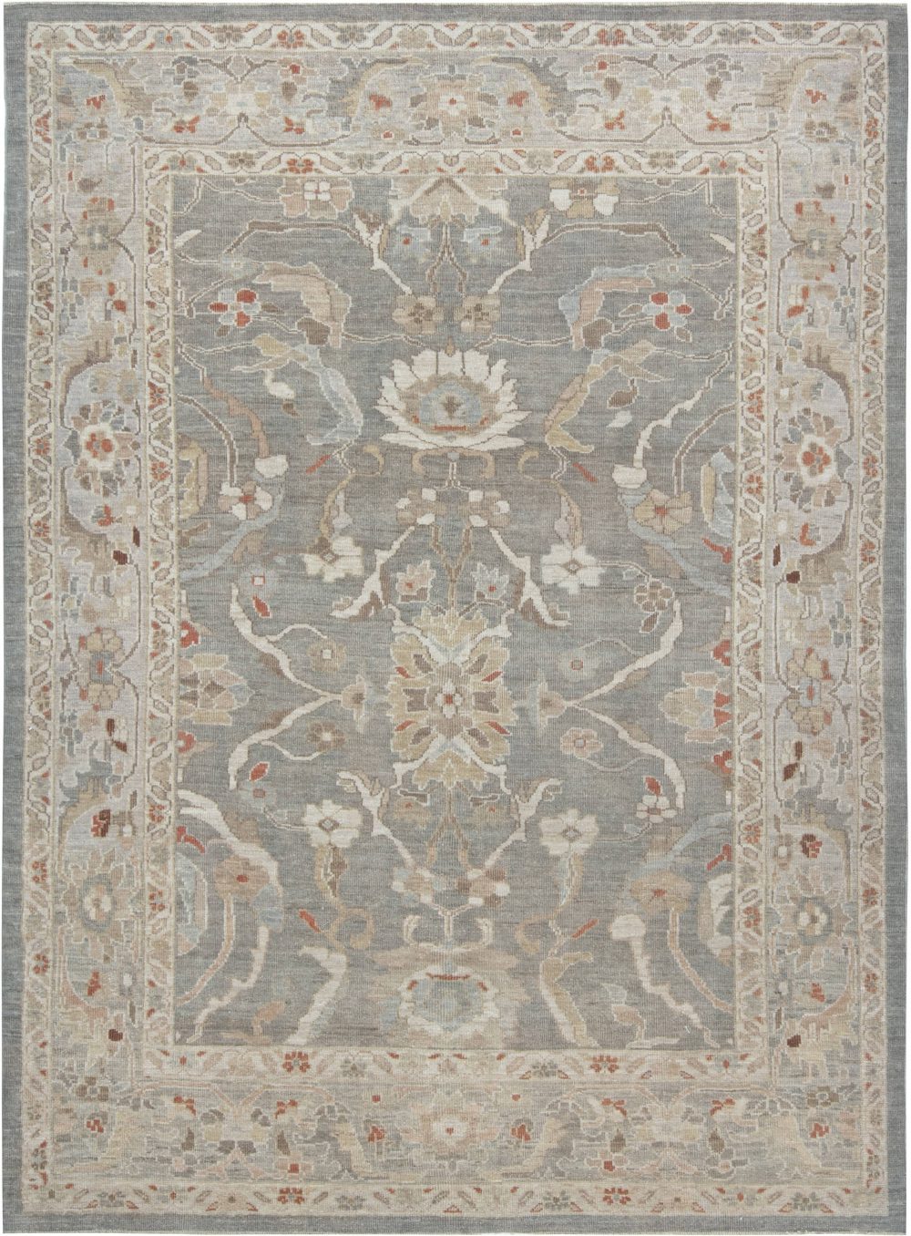 Traditional Sultabad Design Rug N11866