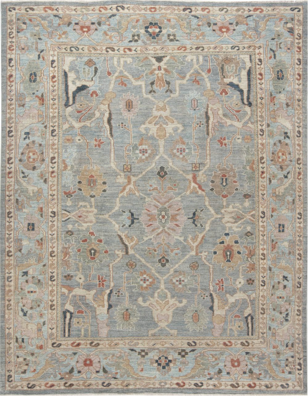 Traditional Sultabad Design Rug N11867